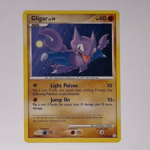 Pokemon Other - POKEMON CARD: Gligar #94/146 (Pokemon Legends Awakened)